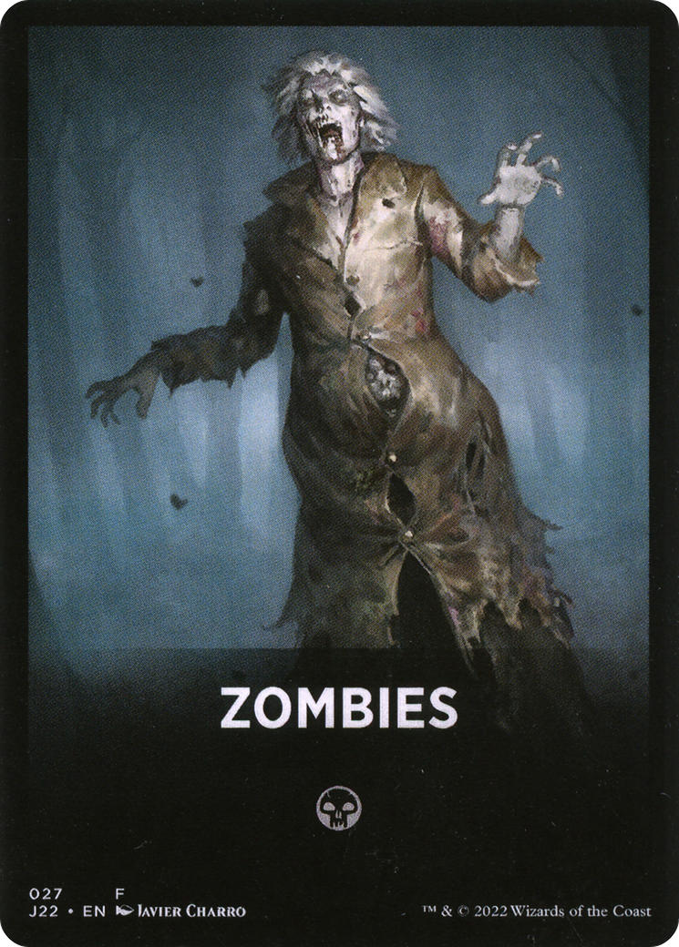 Zombies Theme Card [Jumpstart 2022 Front Cards] | A1Comics