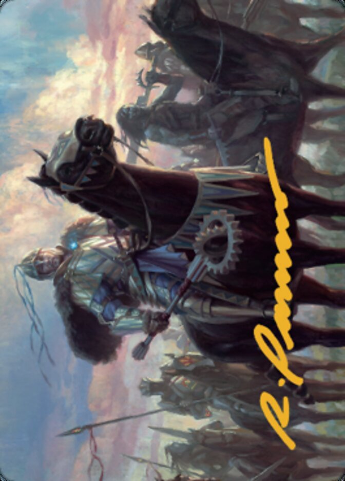 Shanid, Sleepers' Scourge Art Card (Gold-Stamped Signature) [Dominaria United Art Series] | A1Comics