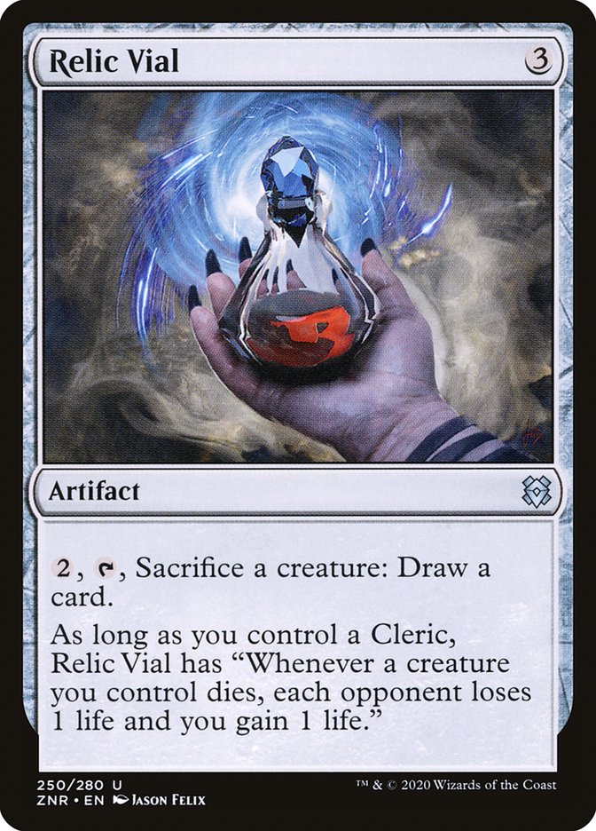 Relic Vial [Zendikar Rising] | A1Comics