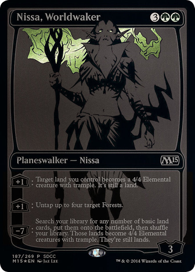 Nissa, Worldwaker [San Diego Comic-Con 2014] | A1Comics