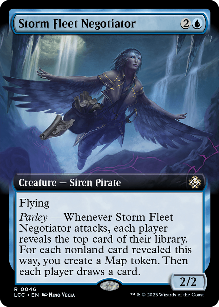 Storm Fleet Negotiator (Extended Art) [The Lost Caverns of Ixalan Commander] | A1Comics