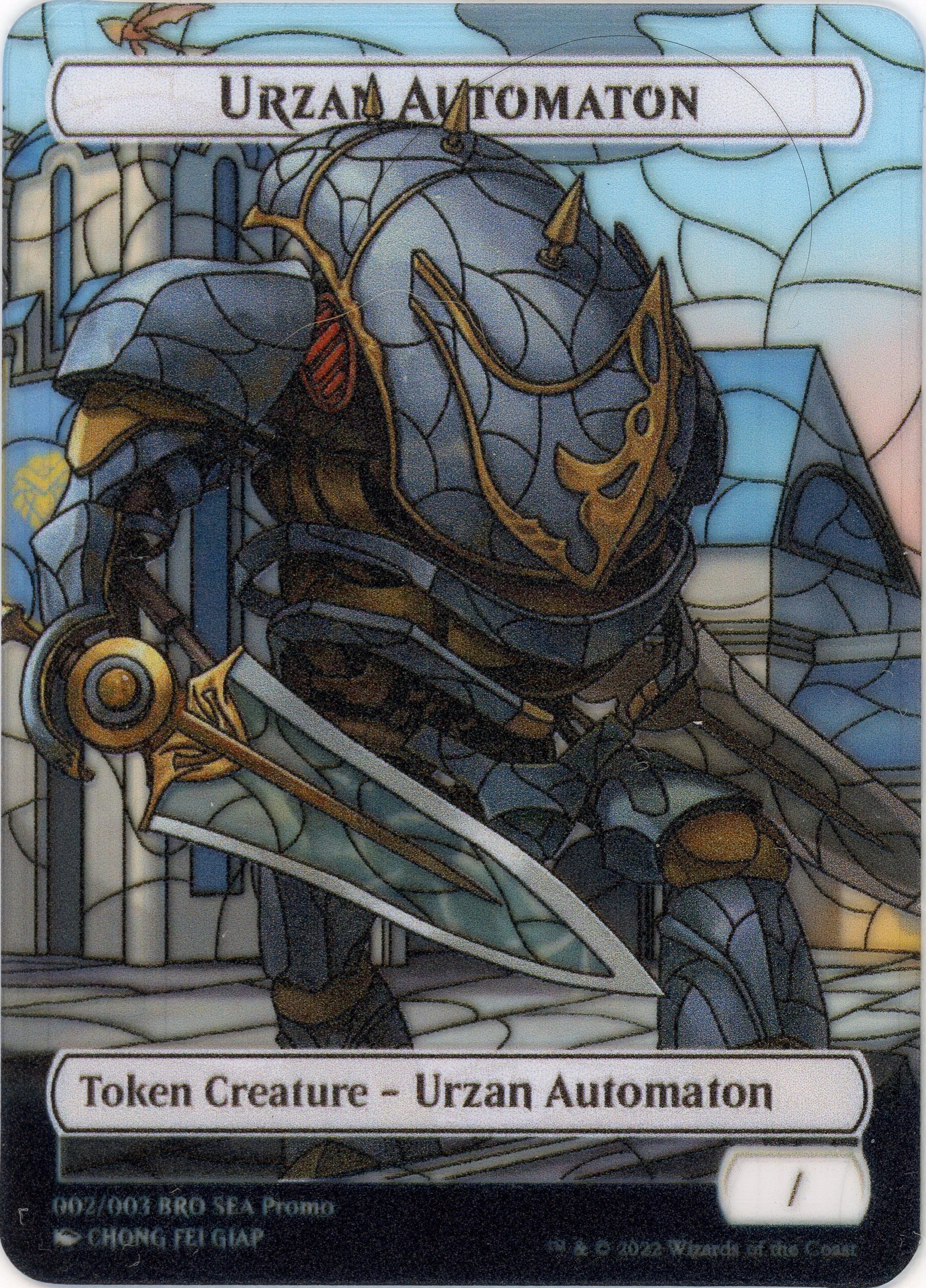 Urzan Automaton Token (SEA Exclusive) [The Brothers' War Tokens] | A1Comics