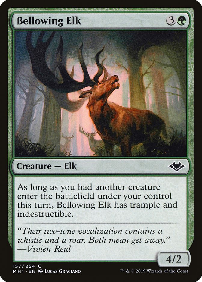 Bellowing Elk [Modern Horizons] | A1Comics