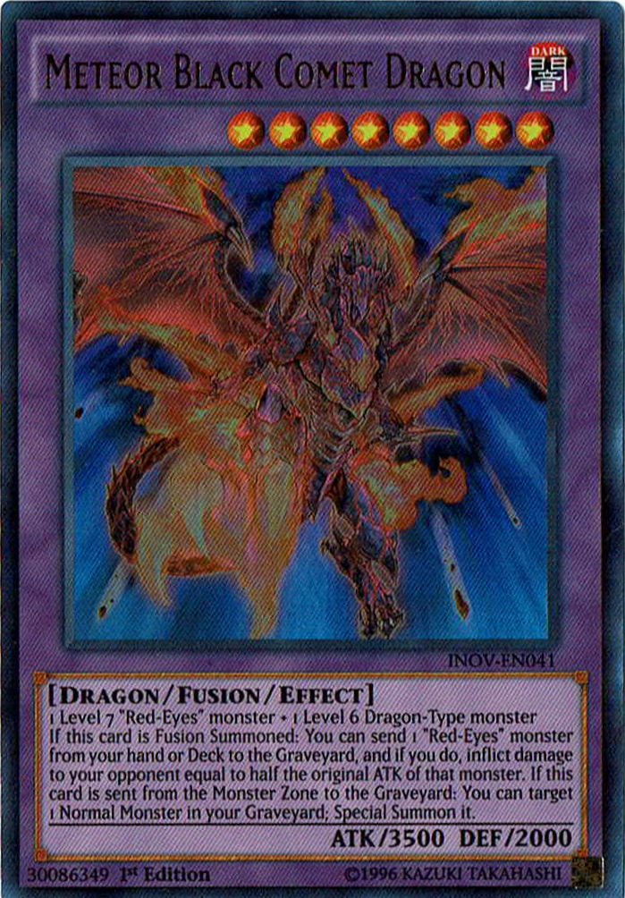 Meteor Black Comet Dragon [INOV-EN041] Ultra Rare | A1Comics