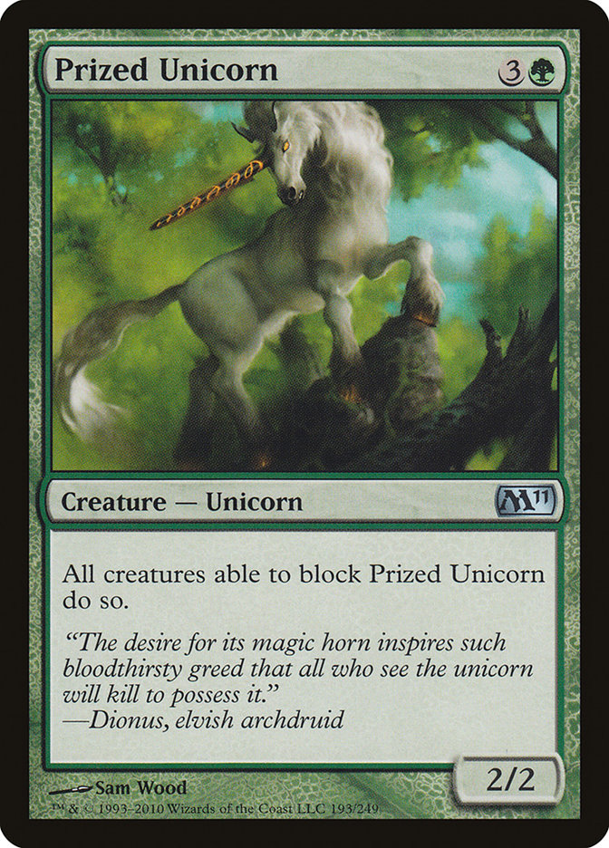 Prized Unicorn [Magic 2011] | A1Comics