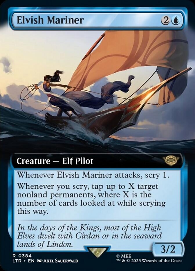 Elvish Mariner (Extended Art) [The Lord of the Rings: Tales of Middle-Earth] | A1Comics