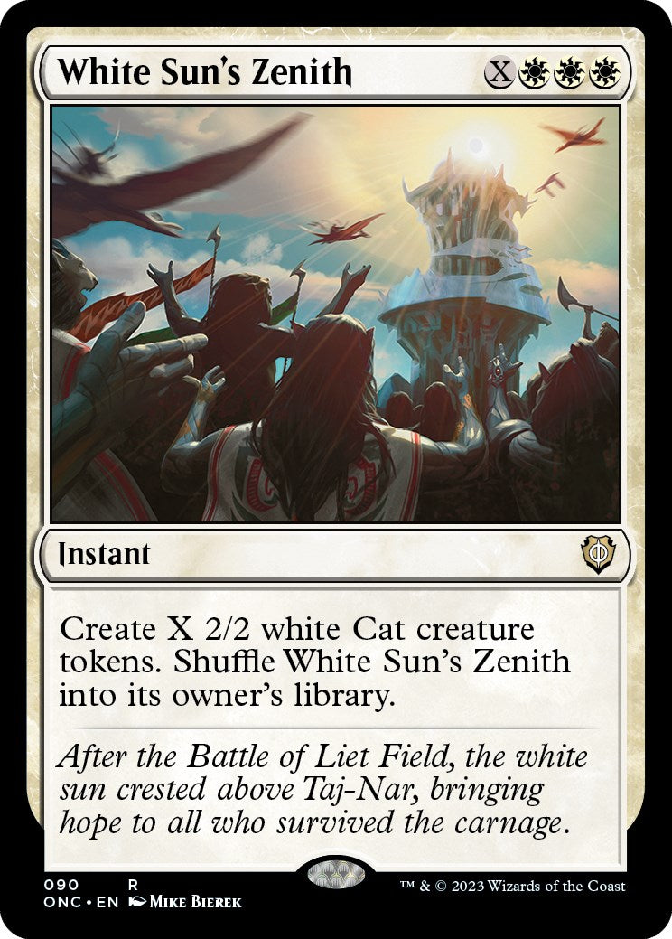 White Sun's Zenith [Phyrexia: All Will Be One Commander] | A1Comics