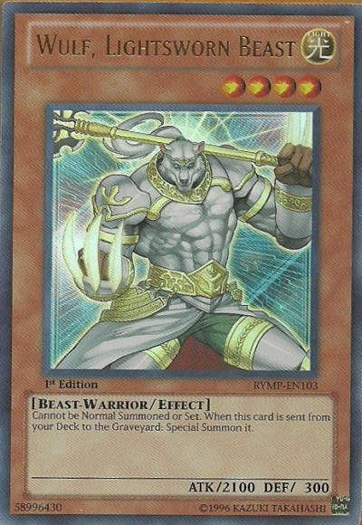 Wulf, Lightsworn Beast [RYMP-EN103] Ultra Rare | A1Comics