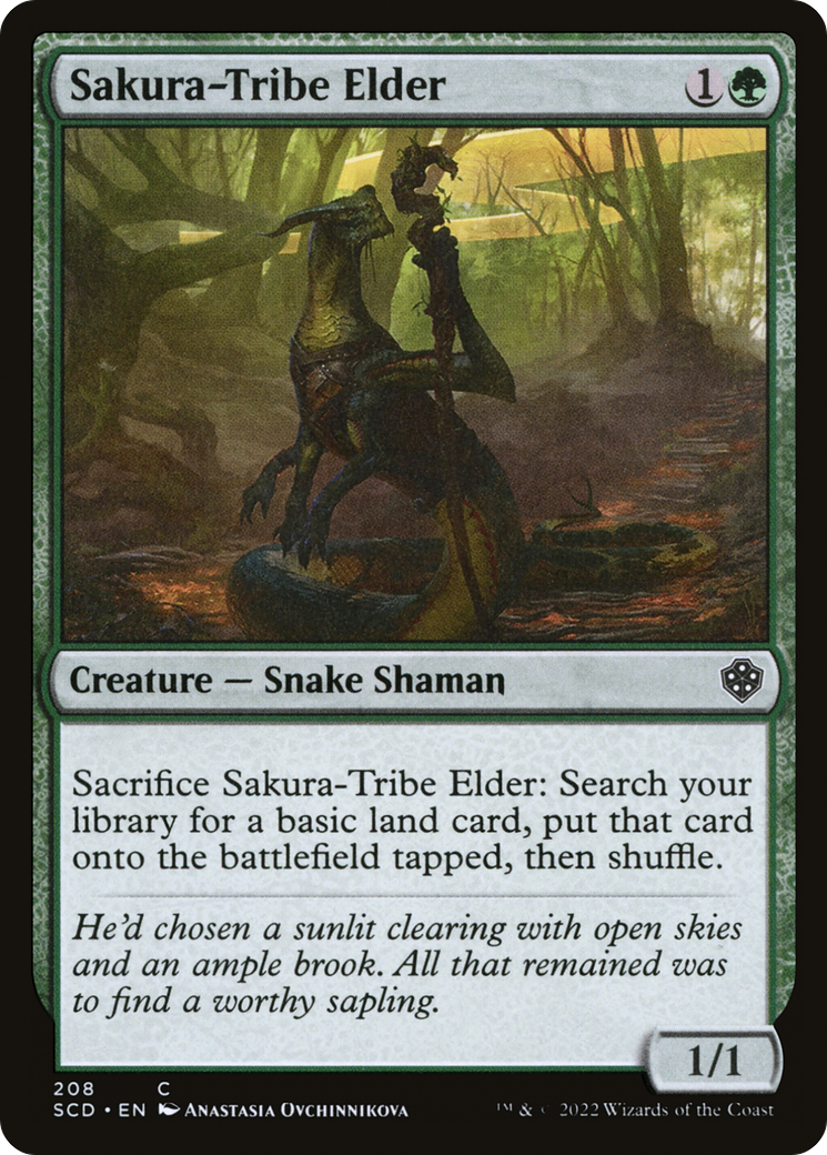 Sakura-Tribe Elder [Starter Commander Decks] | A1Comics