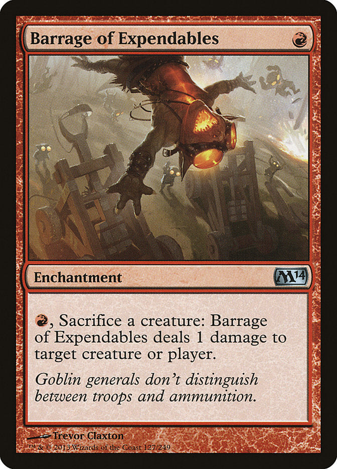 Barrage of Expendables [Magic 2014] | A1Comics