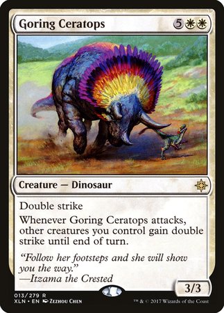 Goring Ceratops [Ixalan] | A1Comics