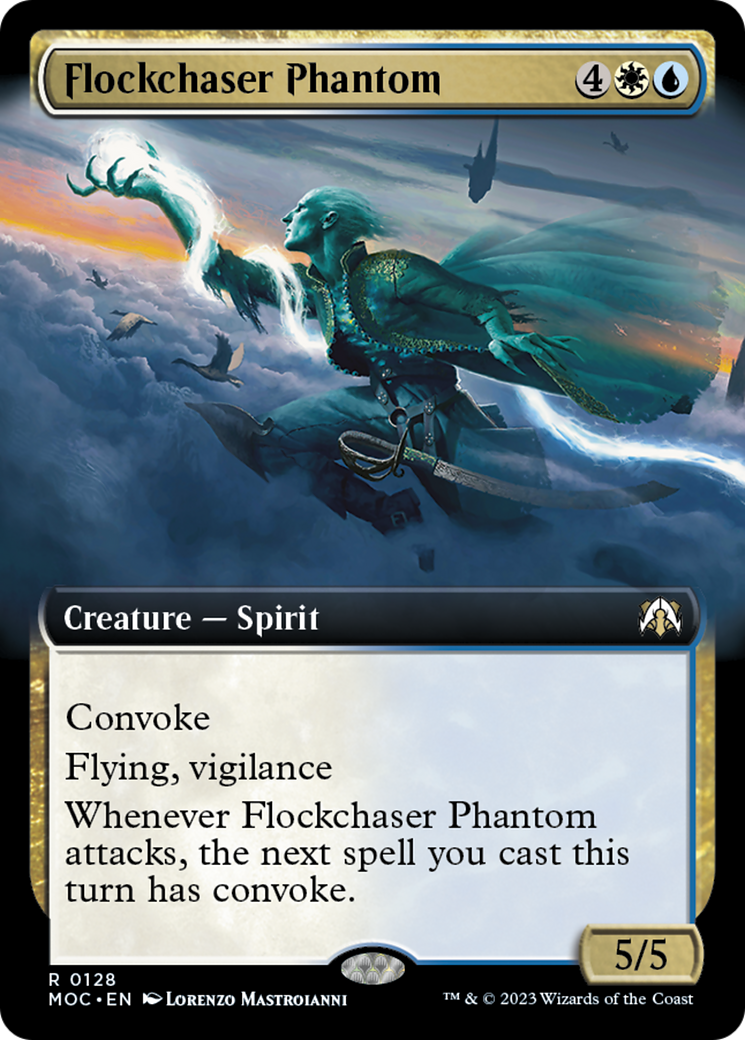 Flockchaser Phantom (Extended Art) [March of the Machine Commander] | A1Comics