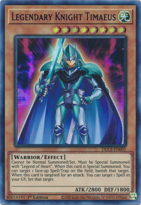 Legendary Knight Timaeus (Blue) [DLCS-EN001] Ultra Rare | A1Comics