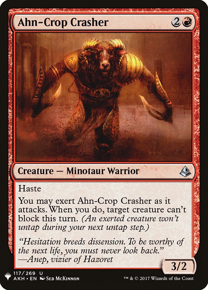 Ahn-Crop Crasher [Mystery Booster] | A1Comics