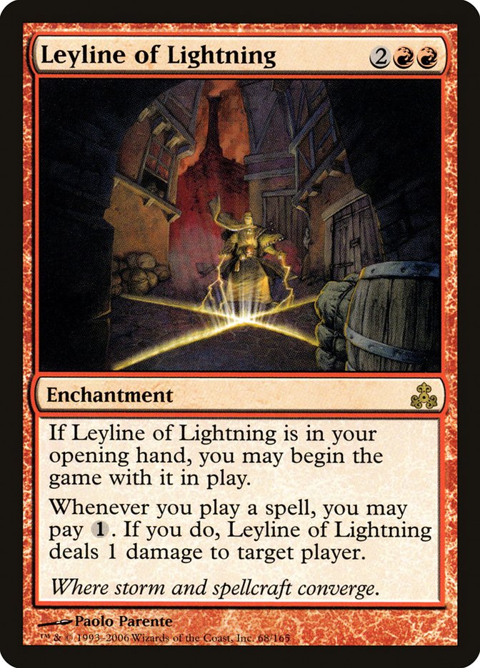 Leyline of Lightning [Guildpact] | A1Comics