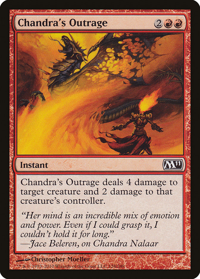 Chandra's Outrage [Magic 2011] | A1Comics