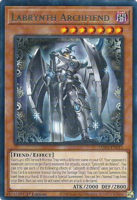 Labrynth Archfiend [TAMA-EN015] Rare | A1Comics