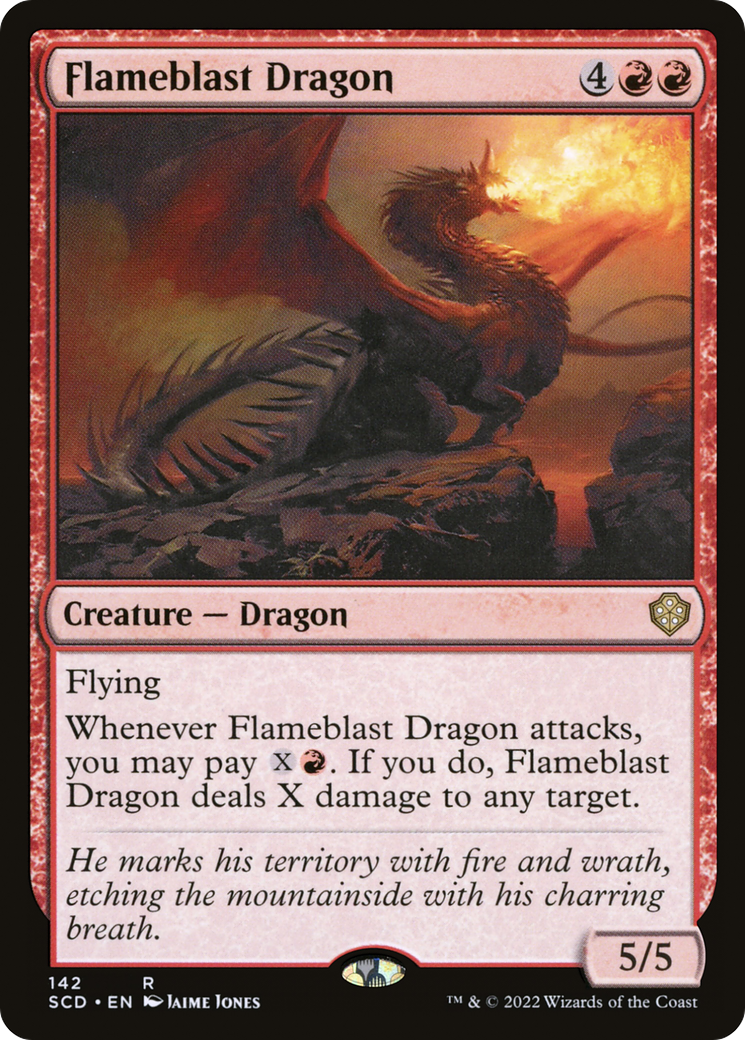 Flameblast Dragon [Starter Commander Decks] | A1Comics