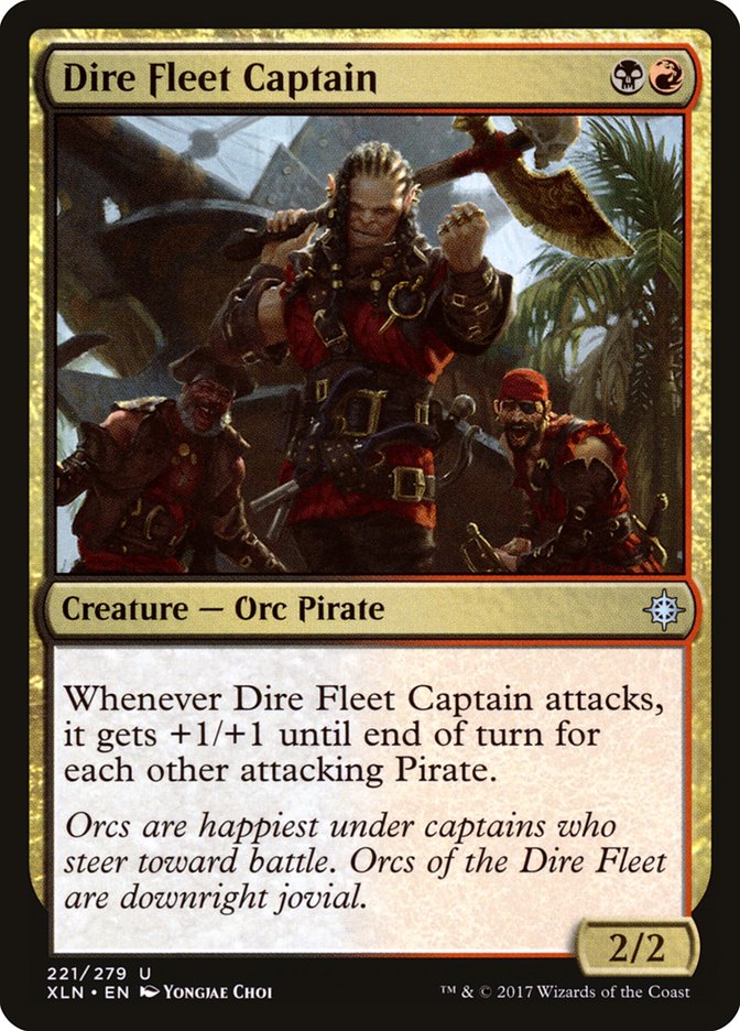 Dire Fleet Captain [Ixalan] | A1Comics