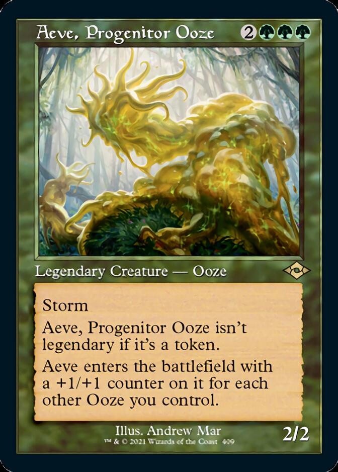 Aeve, Progenitor Ooze (Retro Foil Etched) [Modern Horizons 2] | A1Comics