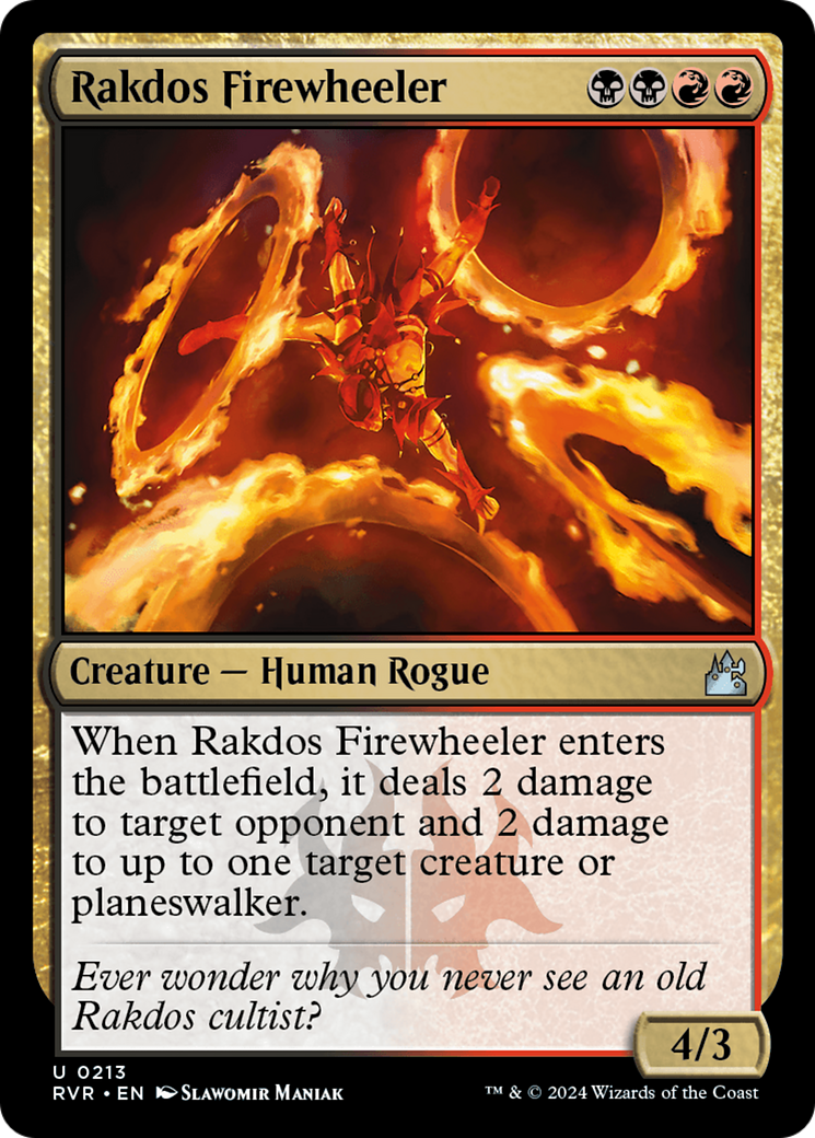 Rakdos Firewheeler [Ravnica Remastered] | A1Comics