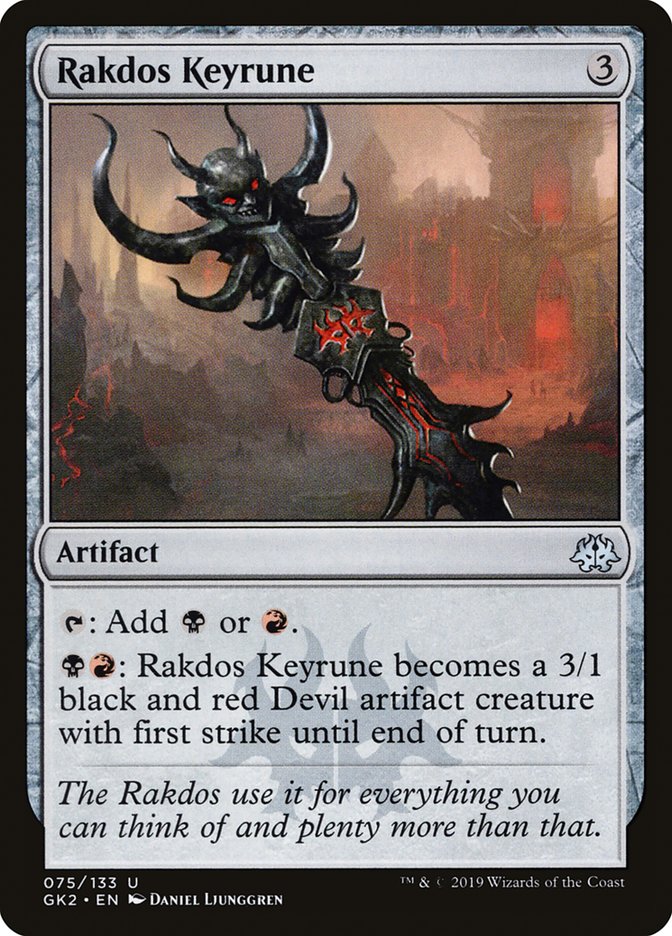 Rakdos Keyrune [Ravnica Allegiance Guild Kit] | A1Comics