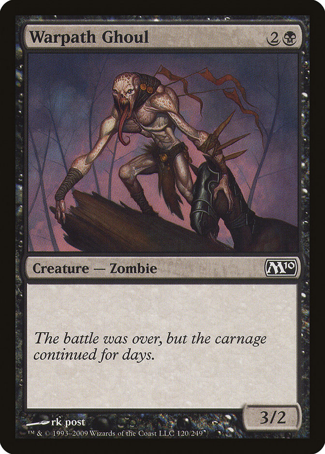 Warpath Ghoul [Magic 2010] | A1Comics