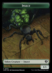 Eldrazi Spawn // Insect Double-Sided Token [Commander Masters Tokens] | A1Comics