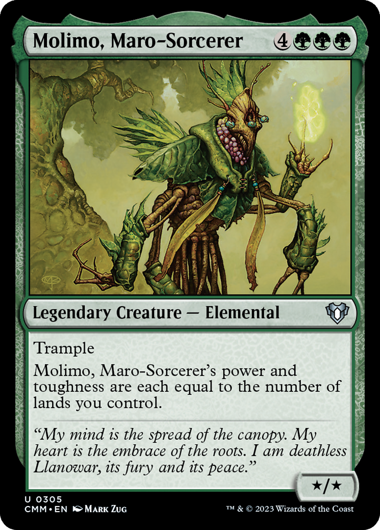 Molimo, Maro-Sorcerer [Commander Masters] | A1Comics