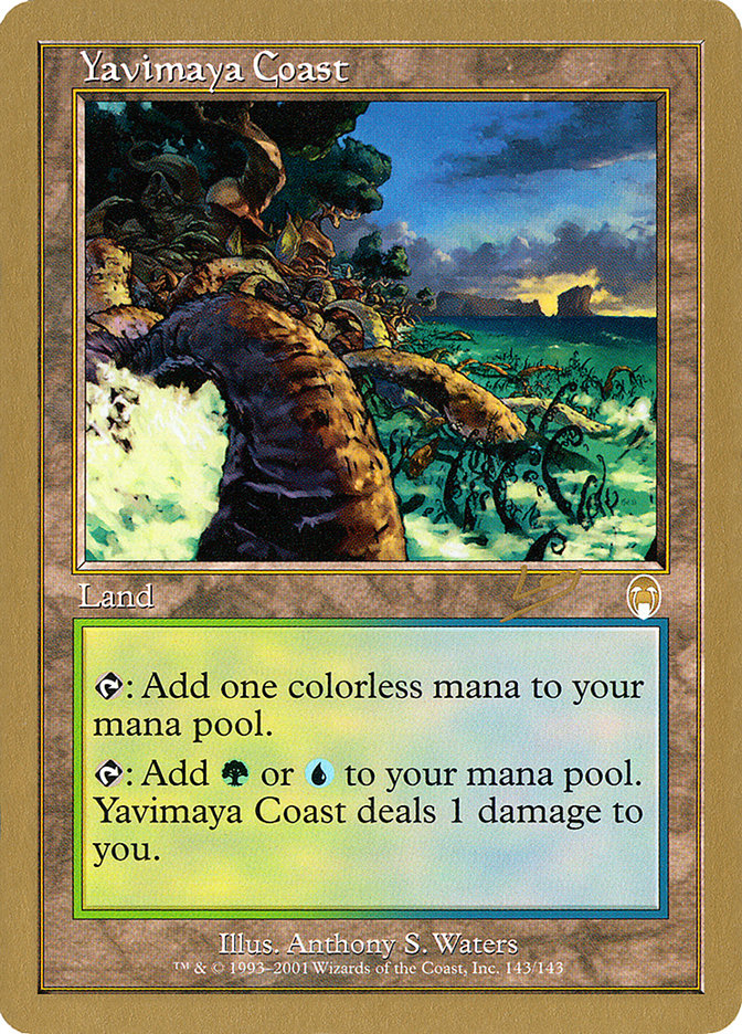 Yavimaya Coast (Raphael Levy) [World Championship Decks 2002] | A1Comics