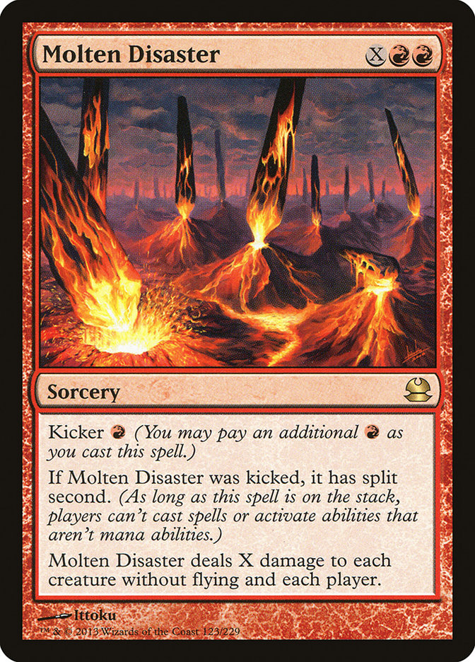 Molten Disaster [Modern Masters] | A1Comics