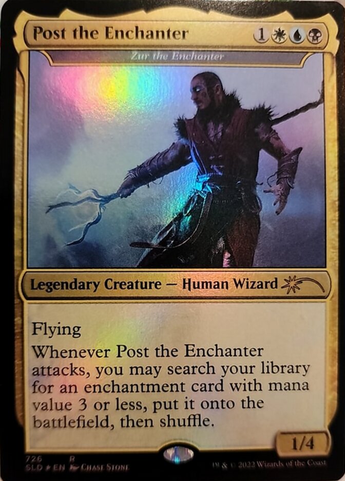 Zur the Enchanter - Post the Enchanter [Secret Lair Drop Promos] | A1Comics