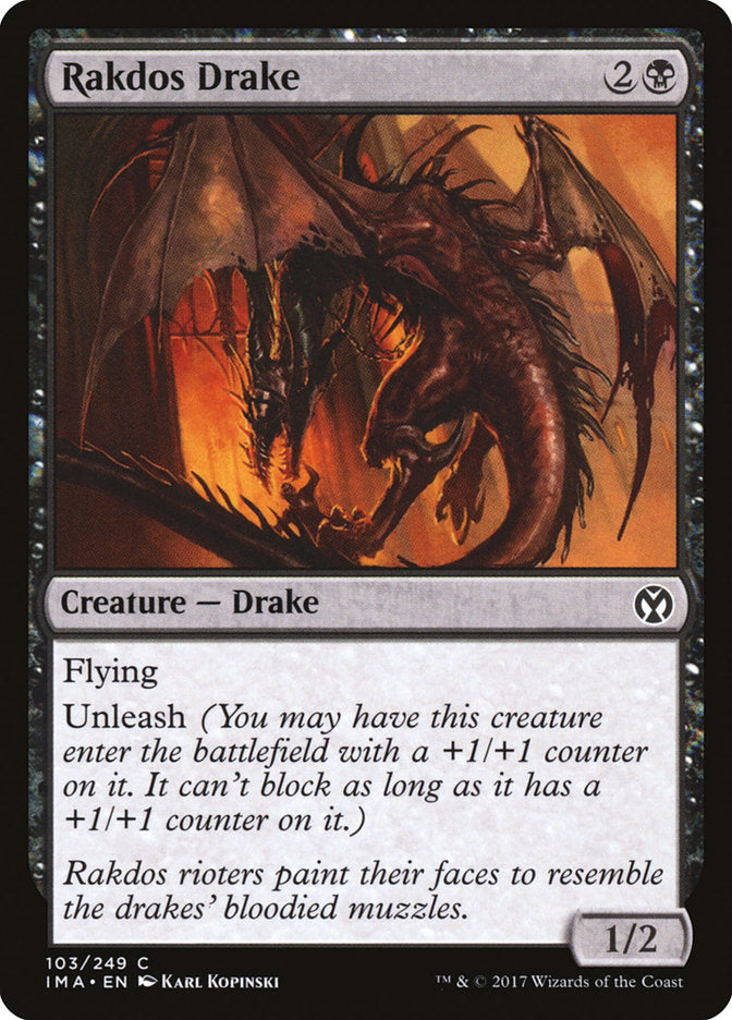 Rakdos Drake [Iconic Masters] | A1Comics