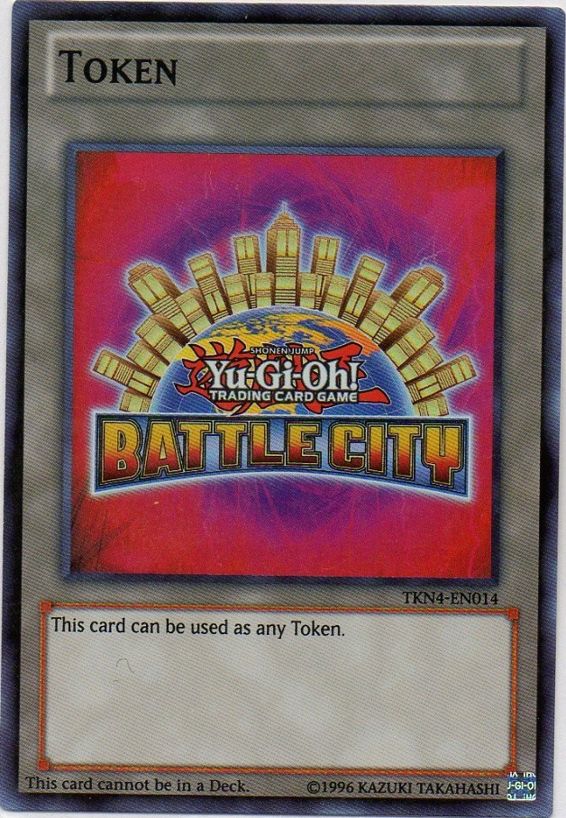 Yu-Gi-Oh! Battle City Token [TKN4-EN014] Super Rare | A1Comics