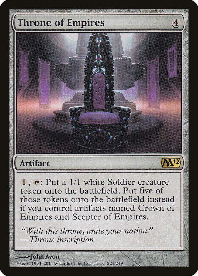 Throne of Empires [Magic 2012] | A1Comics