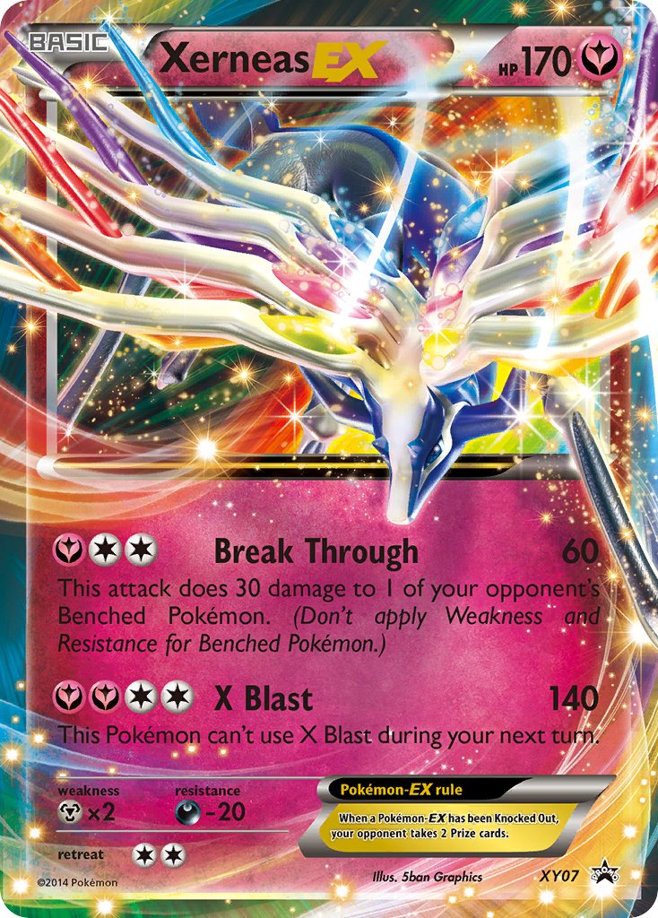 Xerneas EX (XY07) [XY: Black Star Promos] | A1Comics