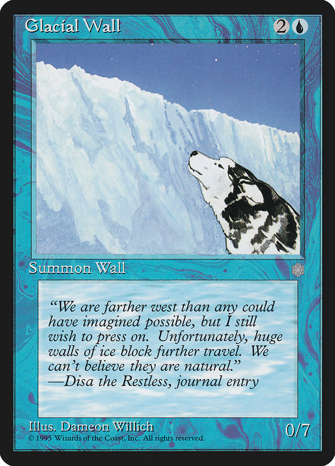 Glacial Wall [Ice Age] | A1Comics