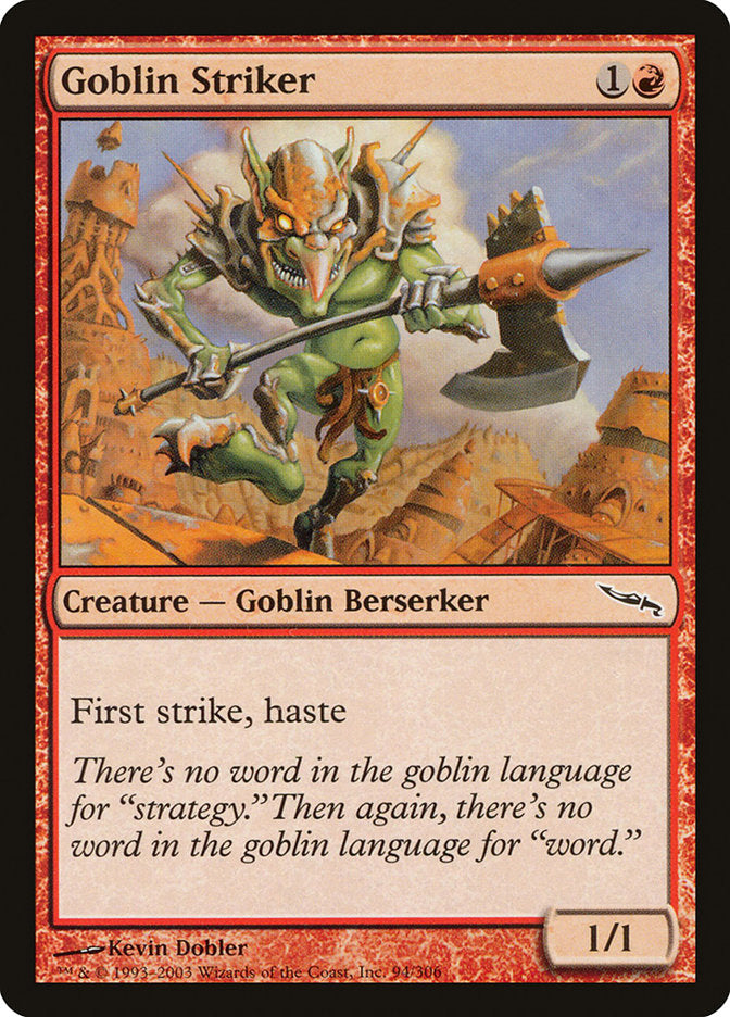 Goblin Striker [Mirrodin] | A1Comics