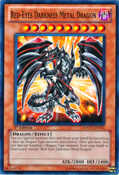 Red-Eyes Darkness Metal Dragon [SDDC-EN013] Common | A1Comics