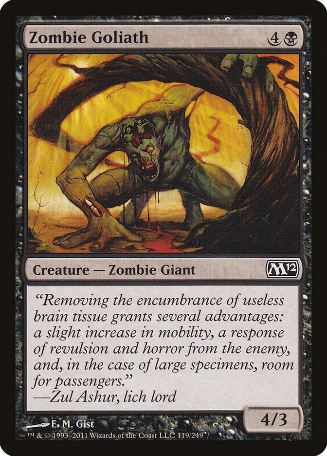 Zombie Goliath [Magic 2012] | A1Comics