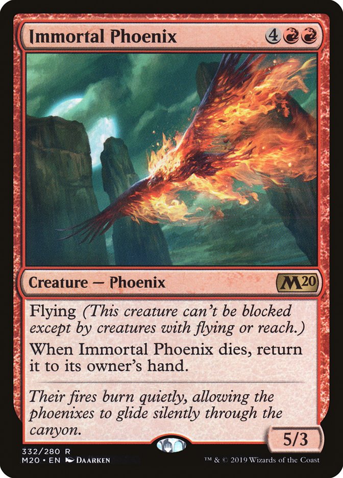 Immortal Phoenix [Core Set 2020] | A1Comics