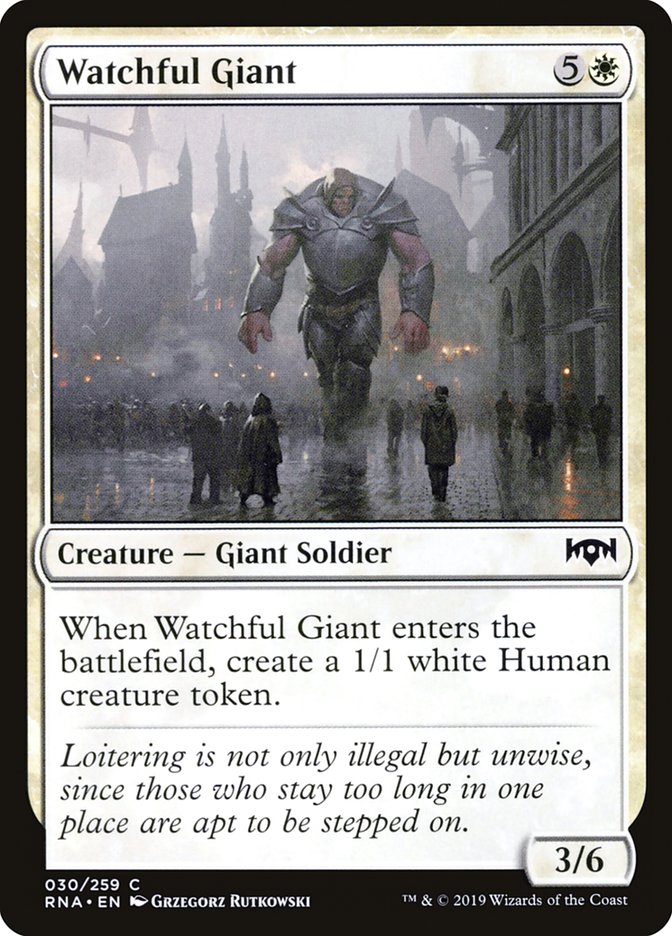 Watchful Giant [Ravnica Allegiance] | A1Comics