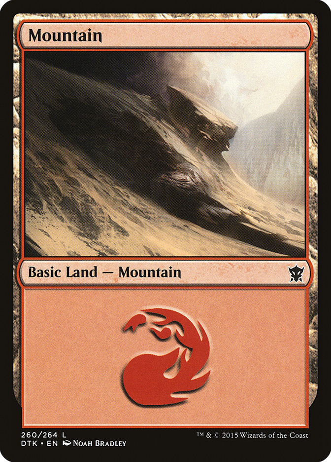 Mountain (260) [Dragons of Tarkir] | A1Comics