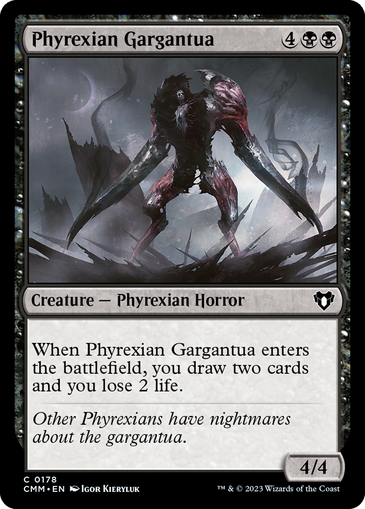 Phyrexian Gargantua [Commander Masters] | A1Comics