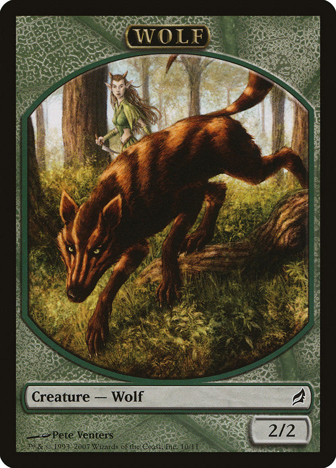 Wolf Token [Lorwyn Tokens] | A1Comics