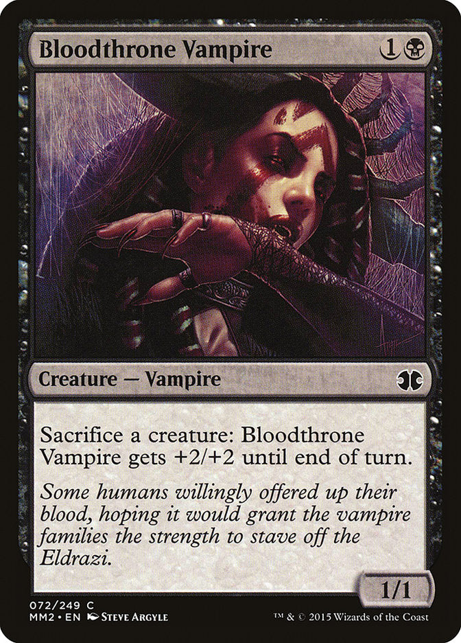 Bloodthrone Vampire [Modern Masters 2015] | A1Comics