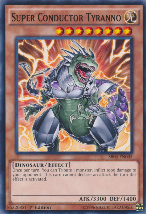 Super Conductor Tyranno [SR04-EN005] Common | A1Comics