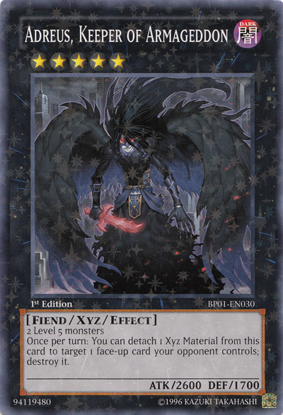 Adreus, Keeper of Armageddon [BP01-EN030] Starfoil Rare | A1Comics