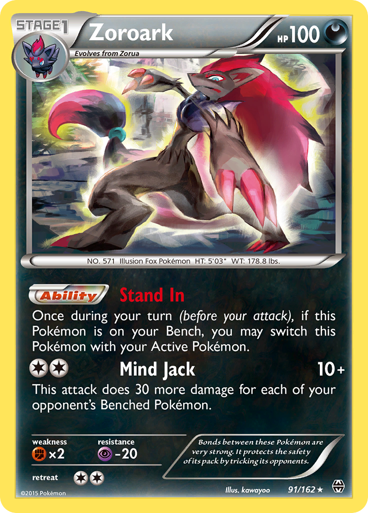 Zoroark (91/162) [XY: BREAKthrough] | A1Comics