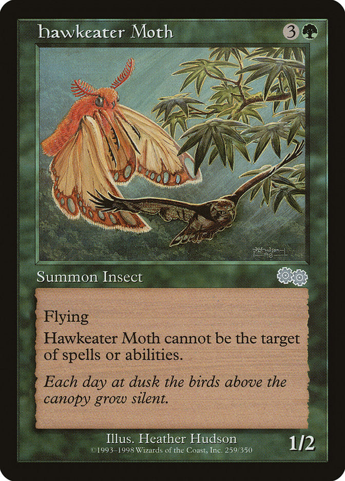 Hawkeater Moth [Urza's Saga] | A1Comics